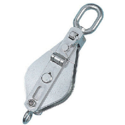 スリーエッチ HHH ステンレス一車スナッチ オーフ型100mm 100X1SOS 1個 808-7133（直送品）