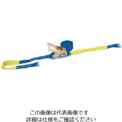 スリーエッチ HHH ベルト荷締機 50巾ベルト G金具(Eクリップ)500kg PB50G 1個 808-7198（直送品）