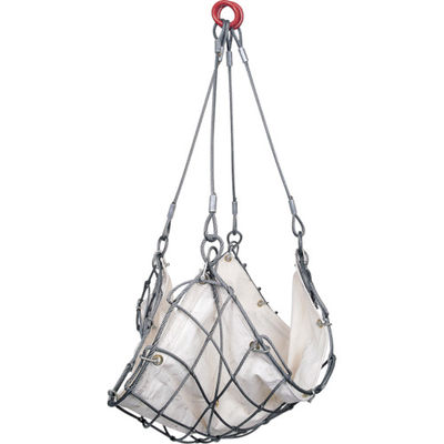 スリーエッチ HHH ワイヤーモッコ シートなし 2m角 網目120mm WM2.0X12 1枚 808-7362（直送品）