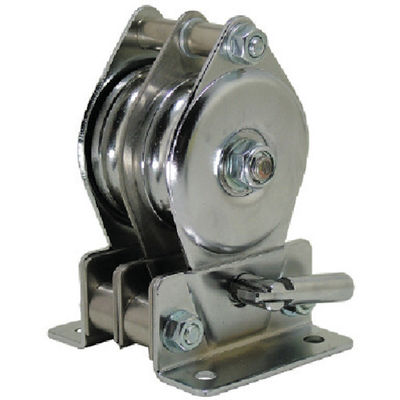 スリーエッチ HHH 固定滑車たて型二車分離式 TM50X2 1個 808-7409（直送品）