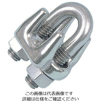 スリーエッチ HHH ステンレスワイヤークリップ 16mm WCS16 1個 808-7345（直送品）