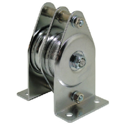 スリーエッチ HHH ステンレス固定滑車たて型二車ベアリング入り VSB50X2 1個 808-7418（直送品）