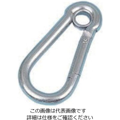 スリーエッチ HHH カラビナハーケン E型ステンレス6mm KS6E 1個 808-7057（直送品）