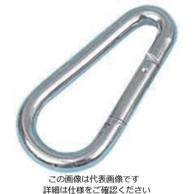 スリーエッチ HHH カラビナハーケン A型ステンレス8mm KS8A 1個 808-7058（直送品）