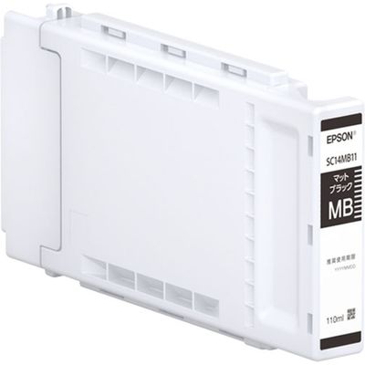 エプソン（EPSON） 純正インク SureColor用 SC14MB11 マットブラック 110ml 1本（直送品）