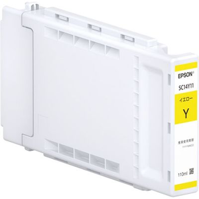 エプソン（EPSON） 純正インク SureColor用 SC14Y11 イエロー 110ml 1本（直送品）
