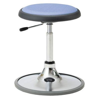 マツヨシ クランケチェア ラバー付ベース ブルー　1台 松吉医科器械（直送品）