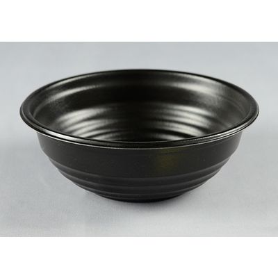 パックスタイル 耐熱どんぶり容器 YS丼 Dー2 黒 653121 400枚(50×8)（直送品）