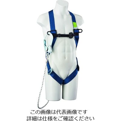 サンコー タイタン ワーカーズハーネス ブルー LL(墜落制止用器具) WKSN-10B-HB-LL 1本 195-1978（直送品）
