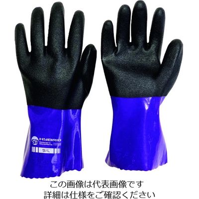 川西工業 川西 耐油ハイブリッドアルファーLサイズ 2314L 1双 195-0948（直送品）