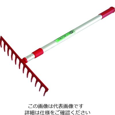キンボシ GS 芝生のサッチ取りレーキ 伸縮式 4036 1丁 195-1446（直送品）