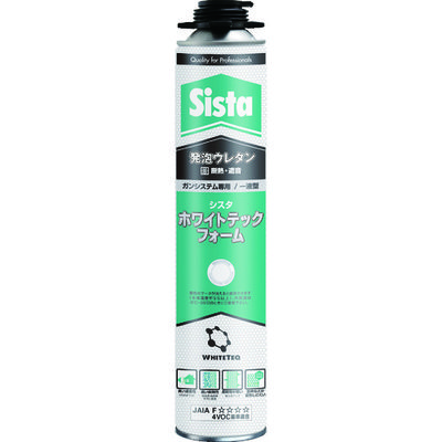 ヘンケルジャパン Sista 発泡ウレタン ”ホワイトテック フォーム 750ml SWT-750 1本 194-9129（直送品）