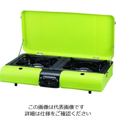 岩谷産業 岩谷 カセットガステーブルトップBBQこんろ フラットツイン・S CB-TBG-2 1台 180-8013（直送品）