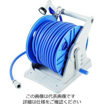 グリーンライフ ホースリール”ジェニアスシリーズ(さらさらホース仕様) GR50HPSF 1台(50m) 207-1214（直送品）