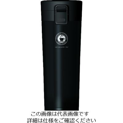 アスベル 真空断熱携帯タンブラー TL480 ブラック 331473 1個 195-4282（直送品）