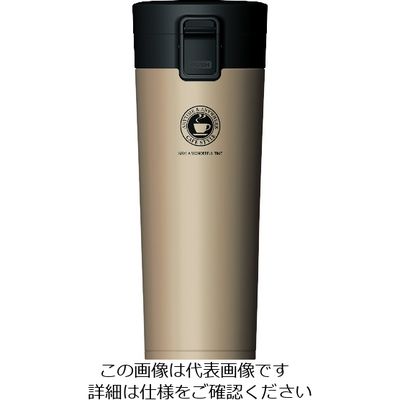 アスベル 真空断熱携帯タンブラー TL480 ゴールド 331480 1個 195-4283（直送品）