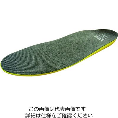 喜多 insole’s 抗菌インソール No6910 グレー フリー(25.0~28.0) 1足(1組) 206-5800（直送品）
