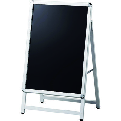 光 ポスターパネルスタンドB2用片面シルバー PSTK-201 1台 195-0060（直送品）