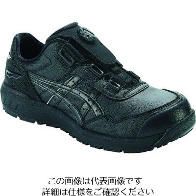 アシックス ASICS ウィンジョブCP306 BOAブラック/ブラック 23.5cm 1273A029.001-23.5 1足（直送品）