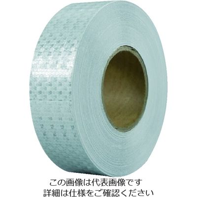 セーフラン安全用品 セーフラン 高輝度反射テープ 白 幅50mm×50m 14352 1巻 206-8980（直送品）