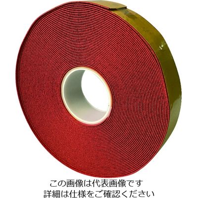 セーフラン安全用品 セーフラン 高耐久反射ラインテープ 50×2mm 20m 赤 12371 1巻 206-8941（直送品）