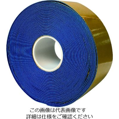セーフラン安全用品 セーフラン 高耐久反射ラインテープ 100×2mm 20m 青 12378 1巻 206-8948（直送品）
