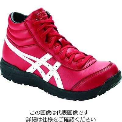 アシックス ASICS ウィンジョブCP701 クラシックレッドXホワイト 25.0cm 1273A018.600-25.0 1足（直送品）