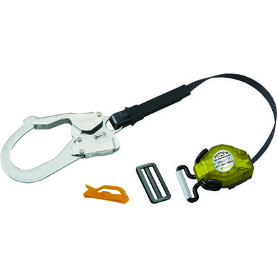 サンコー タイタン RICOROーN 補助ロープ 休止フック掛 イエロー AR-RW-YL 1本 195-2148（直送品）