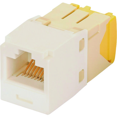 PANDUIT カテゴリ5E モジュラージャック(細径タイプ) TGタイプ 28・30AWG 白 CJT5E88TGWH 1個（直送品）