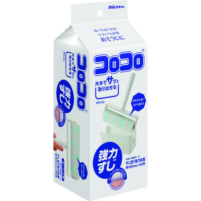ニトムズ コロコロ強力すじSコンパクト ホワイト C4607 1個 195-4643（直送品）