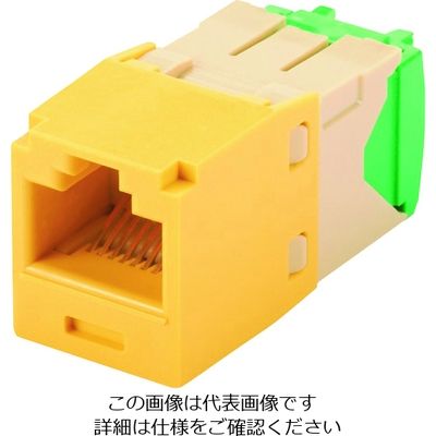 パンドウイット カテゴリ6 RJ45モジュラージャック UTP 28・30AWG TGタイプ 黄 CJT688TGYL 1個（直送品）