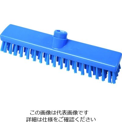 バーテック バーキュートプラス デッキブラシ ヘッド 青 BCPーDB HACCAP対応 幅280mm 69150012 1本(1個)（直送品）