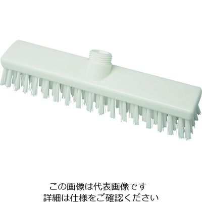 バーテック バーキュートプラス デッキブラシ ヘッド 白 BCPーDW 69150011 1本 202-0085（直送品）