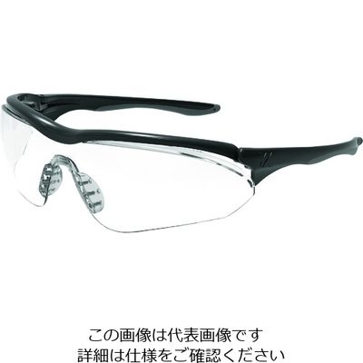 山本光学 YAMAMOTO 一眼形保護めがね LF-501BLK 1個 195-6105（直送品）