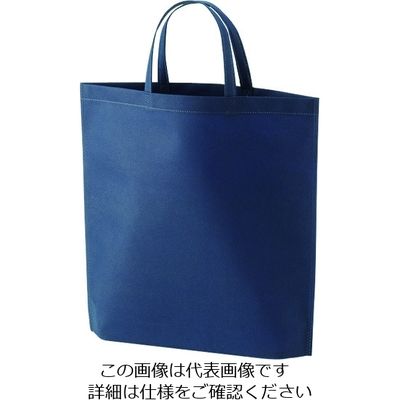 エーワン シンプルトート A4縦 紺 LC0930AD20 1袋(20枚) 206-4758（直送品）