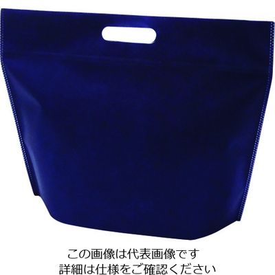 エーワン クーラーボックスカラークール チャックシール 小判抜き 大(325×260mm) 紺 LC0628AD20 1袋(20枚)（直送品）