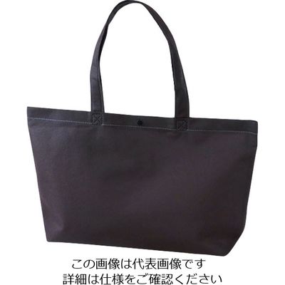 エーワン カジュアルトート A4横 ダークブラウン LC0529AG20 1袋(20枚) 206-4649（直送品）