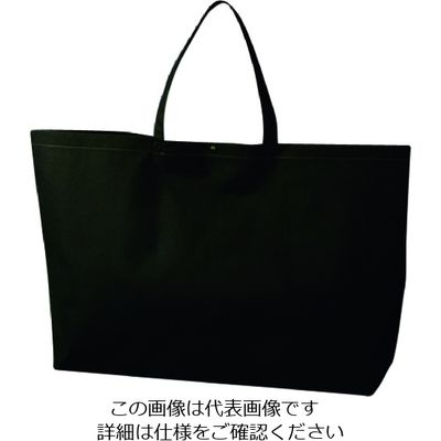 エーワン カジュアルトート 大 黒 LC0533AB10 1袋(10枚) 206-4653（直送品）