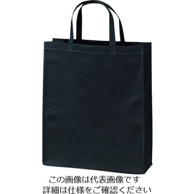 エーワン ベーシックトート100 A4縦 黒 LC0190AB20 1袋(20枚) 206-4616（直送品）