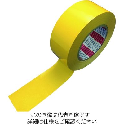 日東電工 日東エルマテ ラインテープEーOC(BC) 0.16mm×100mm×50m 黄 E-OC100Y 1巻 208-2866（直送品）