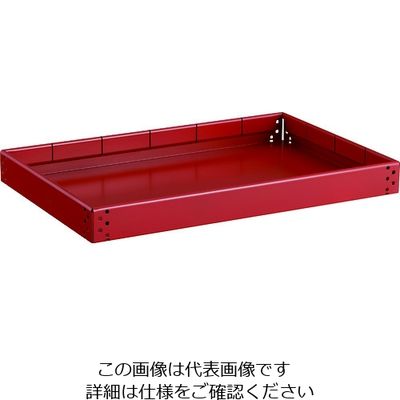トラスコ中山 TRUSCO ツールワゴン イーグル バーディワゴン用棚板 深型 600X400 R色 EGW-S64FT-R 1枚（直送品）