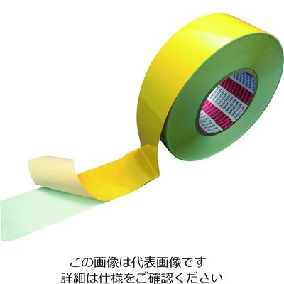 日東電工 日東エルマテ ラインテープEーP(BC) 0.21mm×50mm×50m 黄 EP-50Y 1巻 208-2873（直送品）