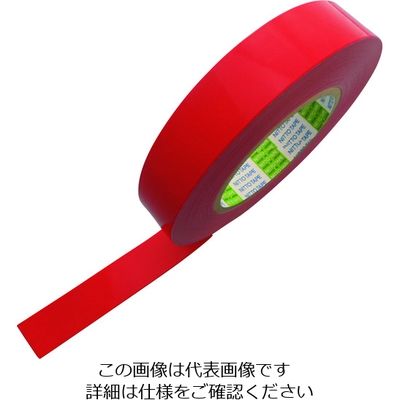 日東電工 日東エルマテ ラインテープ EーSD(BC) 0.16mm×25mm×50m 赤 E-SD25R 1巻 208-3440（直送品）