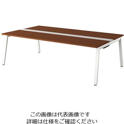 ナイキ 大型ベンチテーブル (基本型) (両面タイプ) RXFN2414K-WWN 1台 209-1778（直送品）