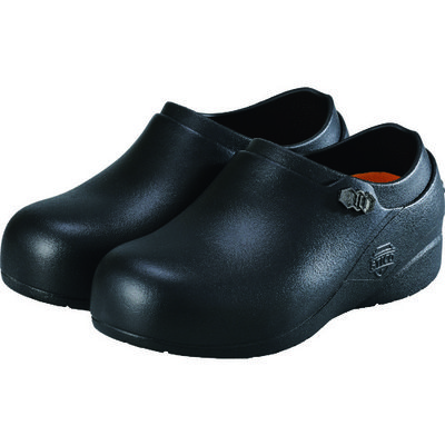 イーアクセス スティコ 先芯入り防滑シューズ STICO 21CM ブラック NEC-10A-BK-21 1足 225-0167（直送品）