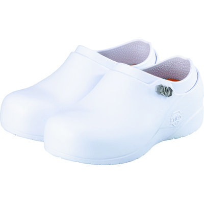 イーアクセス スティコ 先芯入り防滑シューズ STICO 25CM ホワイト NEC-10A-WH-25 1足 225-1649（直送品）