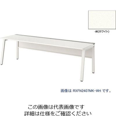 ナイキ 大型ベンチテーブル (基本型) (片面タイプ) RXFN1407K-WH 1台 208-8252（直送品）