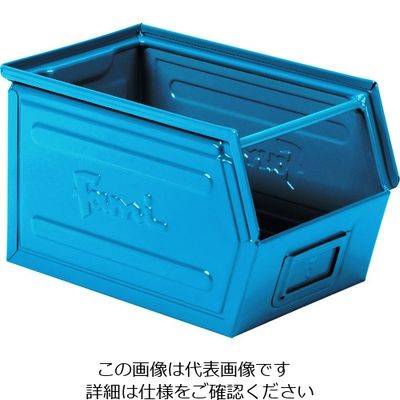 Fami メタルパーツバスケット ブルー 12.5L 外寸200×350×200 SLS410001204 1個 214-6116（直送品）