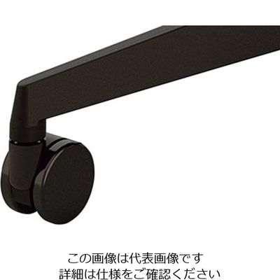 ナイキ 双輪キャスター (SLE型) SLSC60-BK 1個 212-1987（直送品）