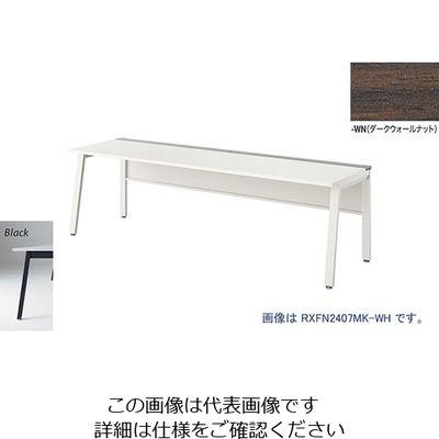 ナイキ 大型ベンチテーブル (基本型) (片面タイプ) RXFN1607K-BWN 1台 208-6709（直送品）
